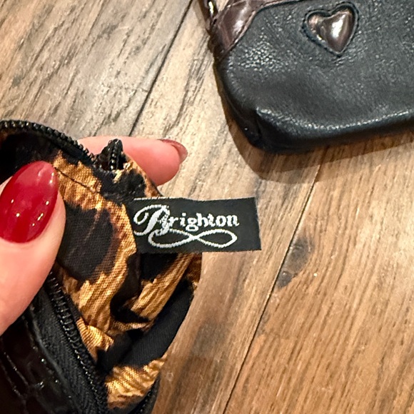 2 Brighton Small Coin Bags with Heart Accent - Picture 2 of 2